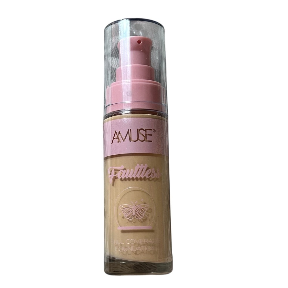 Amuse Faultless Full Coverage Foundation KL304A-4‎ Cruelty Free 1.06 oz